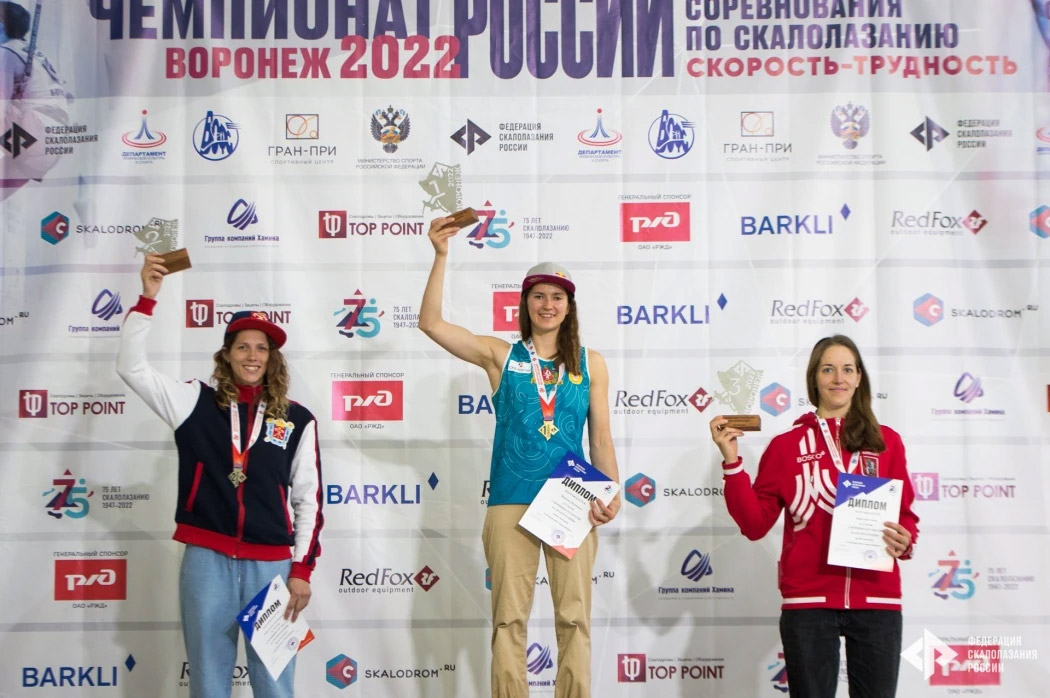 Чемпионат по скалолазанию 2022 в Москве